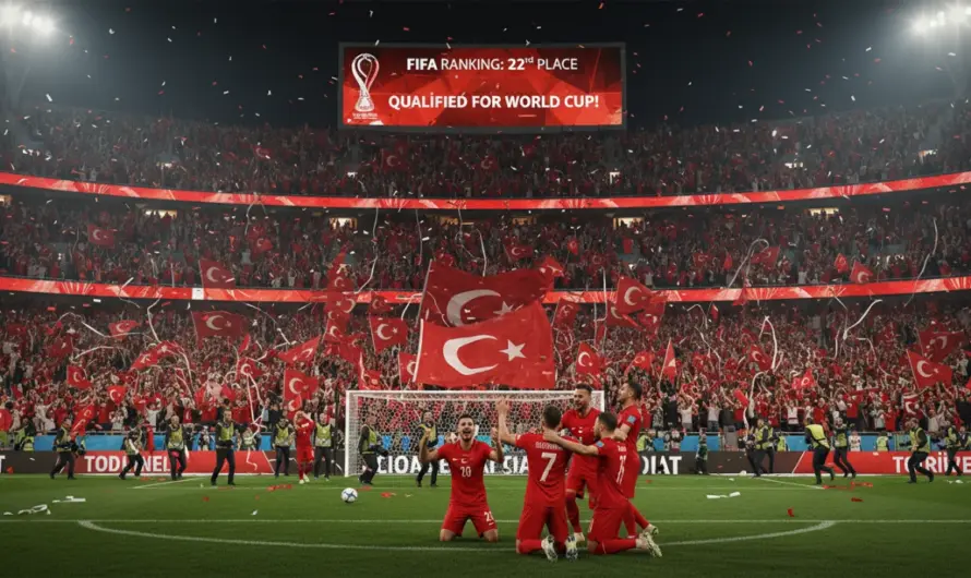 Ay-Yıldızlıların FIFA Sıralamasındaki Önlenemez Yükselişi Başladı