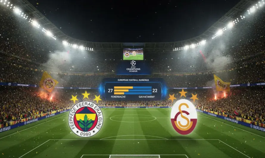 Süper Lig Devlerinin UEFA Karnesi: Kim Kaçıncı Sırada Yer Alıyor?