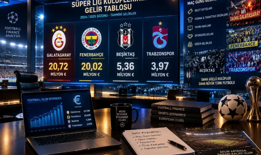 Avrupa Sahasında Dev Kazanç: Türk Kulüplerinin Güncel UEFA Gelirleri