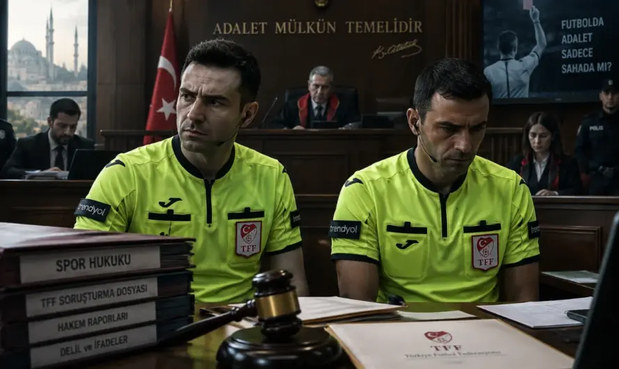 Türk Futbolunda Hakem Skandalı: Yasin Kol ve Erel İçin Tutuklama İstendi